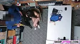 sneaky officer punishes teen shoplifter