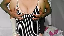Scarlett Rose and Jordan Caribbean raw new scene – Breast play and doggystyle