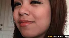 Asian Teen Sucks Dick