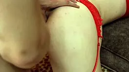 Sad Tiby Poses In Stockings Bent Over