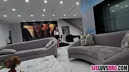 stepsister agreed to fuck stepbrother to keep his mouth shut about the taboo sex