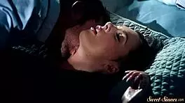 Smalltitted Stepdaughter's Pussy Banged In Glamour Roleplay