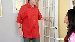 I let my stepdad be the boss of me in a BDSM scene