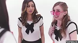 Teens Engage In Insane Virtual Group Sex, Getting Fucked In Taboo Reality Orgy