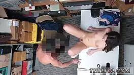 Petite teen rides cop's dick in uniform, committing felony.