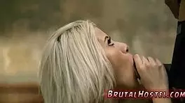 bondage horse and double anal big-breasted light-haired sweetheart