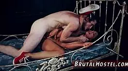 first gangbang teen 18+ and hard passionate sex poor little 18+ latina teen 18+