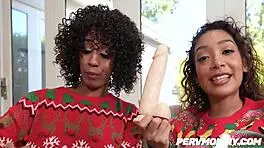 Stepsister Sarah Lace and Stepmom Misty Stone Bang Stepson