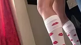 Busty petite 18+ fingered until orgasm, pussy wet and cute body