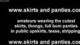 I Will Flash You A Peek At My Panties While I Prepare Dinner