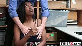 big tits saves teen 18+ from bigger troubles