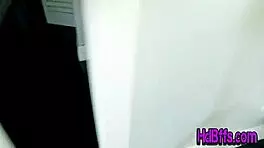 Teens fuck at party, get pov cumshot