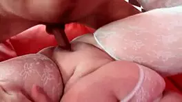 Mature Blonde BBW Achieves Anal Orgasm With Young Hard Cock