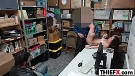 Plain-faced amateur Geneva King gets frigged and spanked in a hardcore scene
