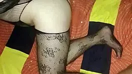 My wife is such a slut in our homemade threesome orgy.