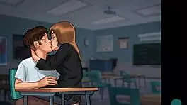 Oh Yeah, MAKING OUT With The FRENCH TEACHER In Roleplay!