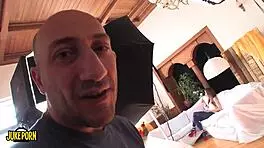 when anal drives this horny brunette wild