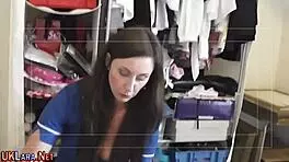 Mature hottie shares cock. Want to join?