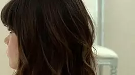 First scene of homemade porn and having sex with a big man for the young woman