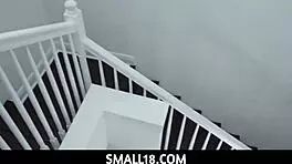 bratty little tease sadie pop gives emotional blowjob to sergeant miles