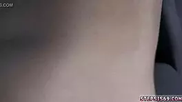 Brunette teen fringe devirginized by blonde for birthday.