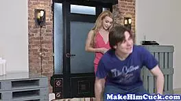 Petite Babe Cuckolds Her Cheating Boyfriend