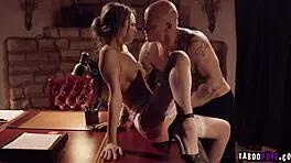 Secretary's Wildest Fantasy: Rough Spanking, Submission, And Facial Cumshot