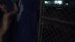 slave girl gets punished with rough anal bondage after blowjob