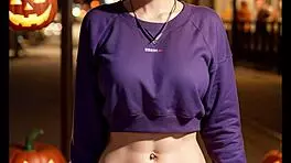 Halloween 2023 Japanese Cosplay Beauties Displaying Big Breasts