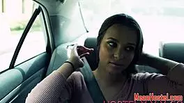 Pickedup Teen Sub Roughly Fucked