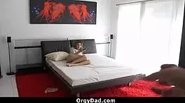 Hot teens tease and fuck uncles.