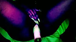 Out of dis world orgasm on dildo