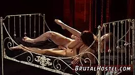 jade jantzen endures total domination in teen gangbang