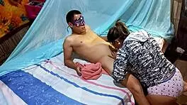 Stepmother Blows Older Stepson Excellently