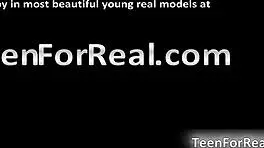 Cute Face Busty Brunette Honey Jerks