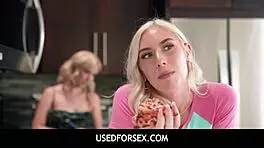This videos features a nubile petite blond teen, Kay Lovely Lilith; the lustful vixen in the vid has hot sex with her stepbro during a gaming session
