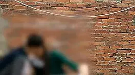 Outdoor classroom encounter: Mexican student sucker/ blowjob and is fucked in public