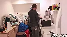 Sweet Babe Enjoys Big Cock In Bedroom