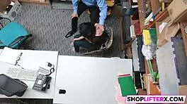 Teen caught shoplifting: Office punishment awaits