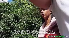 Isabella Christyn's Public Outdoor Pickup Turns into Hardcore Fuck!