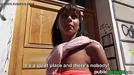 Isabella Christyn's Public Outdoor Pickup Turns into Hardcore Fuck!