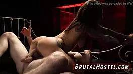 A young Suliet sexually satisfies a man and a blonde teen being punished