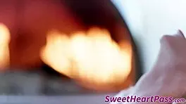 Sordid lezdom milf fingers young girl’s vulva before sucking it with her mouth