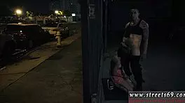 Teen In Glasses Dominated Hard By Men