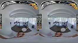 VIRTUAL PORN - MAE MILANOS STEP CREEP FUCKS HER HARD!