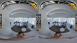 VIRTUAL PORN - MAE MILANOS STEP CREEP FUCKS HER HARD!