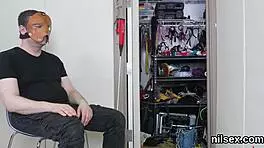 peculiar teen brought to ass hole asylum for some awkward ass therapy, licking and fucking 😜