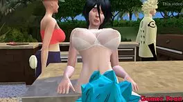 Mikasa asks Vegeta to teach her cooking