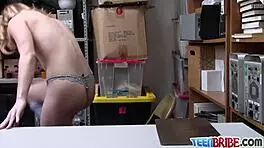 Pervert Uniformed Hunk Craves Hardcore Smash with Blonde Pornstar