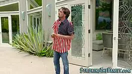 i join stepsister in 3way, riding face and cock